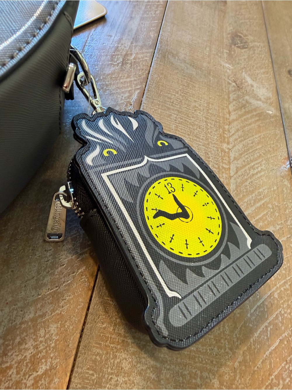 Disney Haunted Mansion Black and White Loungefly crossbody. - Picture 6 of 6